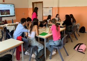 Settimana della Scienza 2024 - Laboratorio Passi Sostenibili presso l'Istituto Gramsci-Amaldi di Carbonia Settimana della Scienza 2024 - Laboratorio Passi Sostenibili presso l'Istituto Gramsci-Amaldi di Carbonia