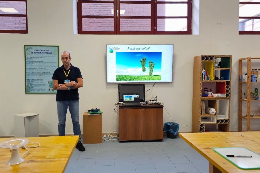 Presentazione del laboratorio "Passi Sostenibili"