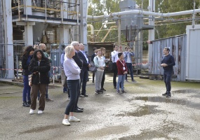 Workshop The Energy Transition 2022. Day 3. Sotacarbo Research Centre Facility Tour, plants