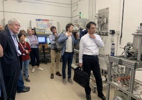 Workshop The Energy Transition 2022. Day 3. Sotacarbo Research Centre Facility Tour, laboratories