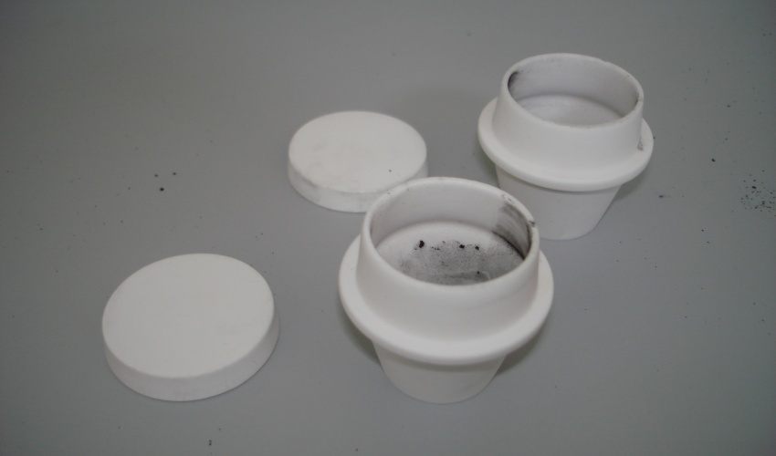 Crogioli ceramici per l’analisi immediata dei combustibili
