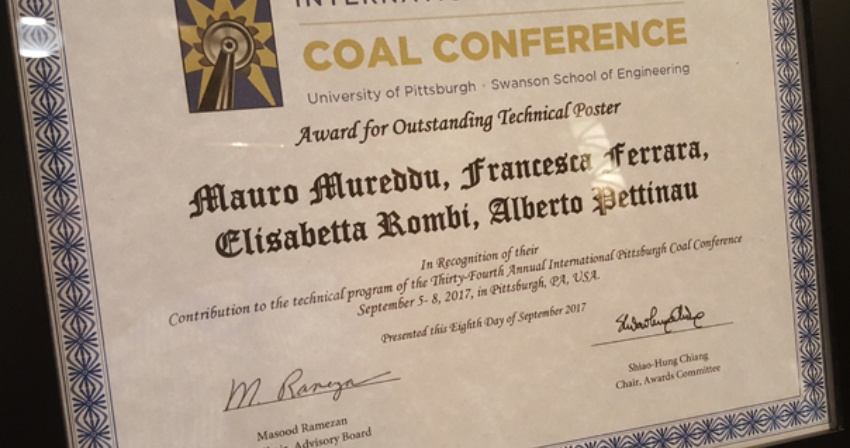 Premio Pittsburg Coal Conference Premio Pittsburg Coal Conference
