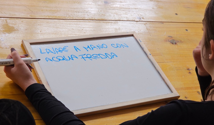 Analisi del consumo di energia e di anidride carbonica nel corso del laboratorio "Passi Sostenibili"