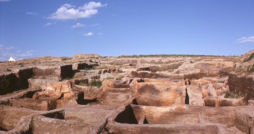 Gli scavi nel villaggio di Çatalhöyükjpg. Foto: Omar Hoftun Gli scavi nel villaggio di Çatalhöyükjpg. Foto: Omar Hoftun