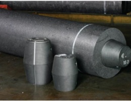 Industrial graphite electrodes