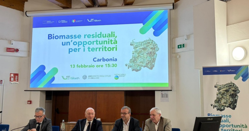 Sotacarbo con RSE e Università di Cagliari: la valorizzazione delle biomasse residuali Sotacarbo con RSE e Università di Cagliari: la valorizzazione delle biomasse residuali