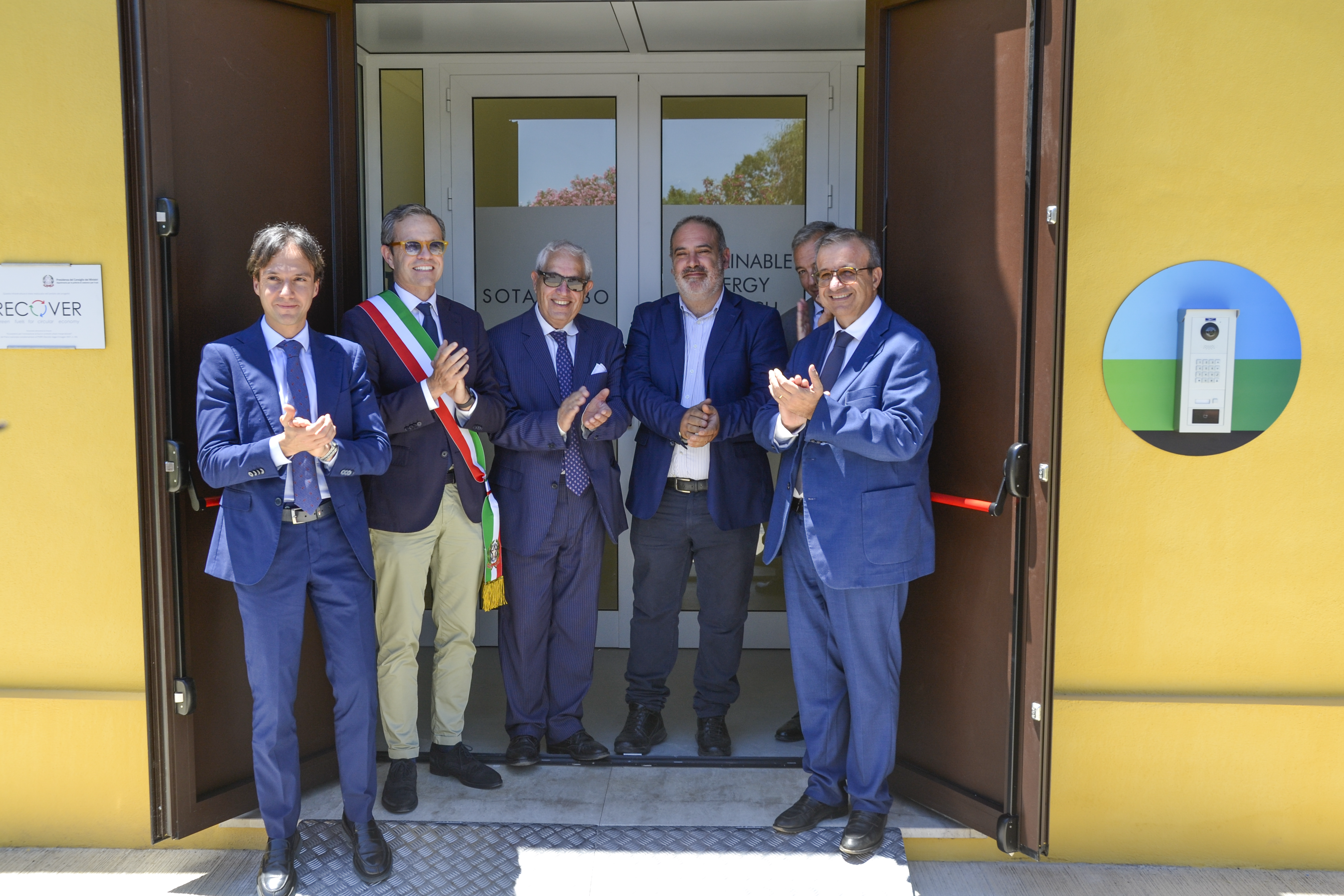 Sotacarbo prima in Italia: inaugurati i laboratori avanzati del progetto Recover