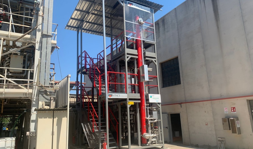 Impianto prototipale Power to fuels (P2G/L)