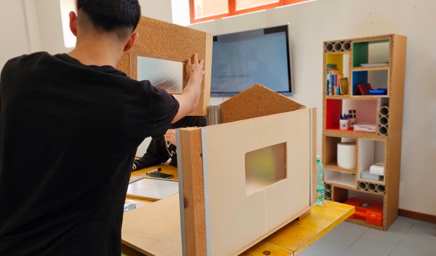 Laboratorio Sota Energy House sull'efficienza energetica