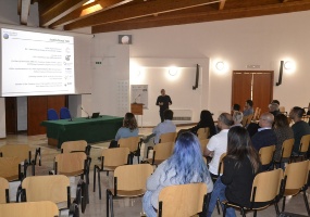 Workshop The Energy Transition 2022. Day 3. Sotacarbo Research Centre Facility Tour. Presentation by Alberto Pettinau (Sotacarbo) Workshop The Energy Transition 2022. Day 3. Sotacarbo Research Centre Facility Tour. Presentation by Alberto Pettinau (Sotacarbo)