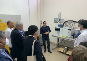 Workshop The Energy Transition 2022. Day 3. Sotacarbo Research Centre Facility Tour, laboratories Workshop The Energy Transition 2022. Day 3. Sotacarbo Research Centre Facility Tour, laboratories