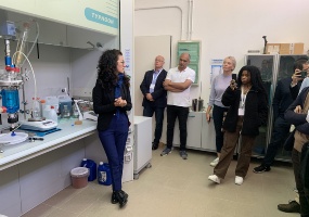 Workshop The Energy Transition 2022. Day 3. Sotacarbo Research Centre Facility Tour, laboratories Workshop The Energy Transition 2022. Day 3. Sotacarbo Research Centre Facility Tour, laboratories