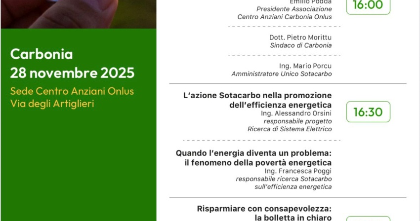 Workshop sull'analisi dei consumi elettrici per contrastare il caro energia Workshop sull'analisi dei consumi elettrici per contrastare il caro energia