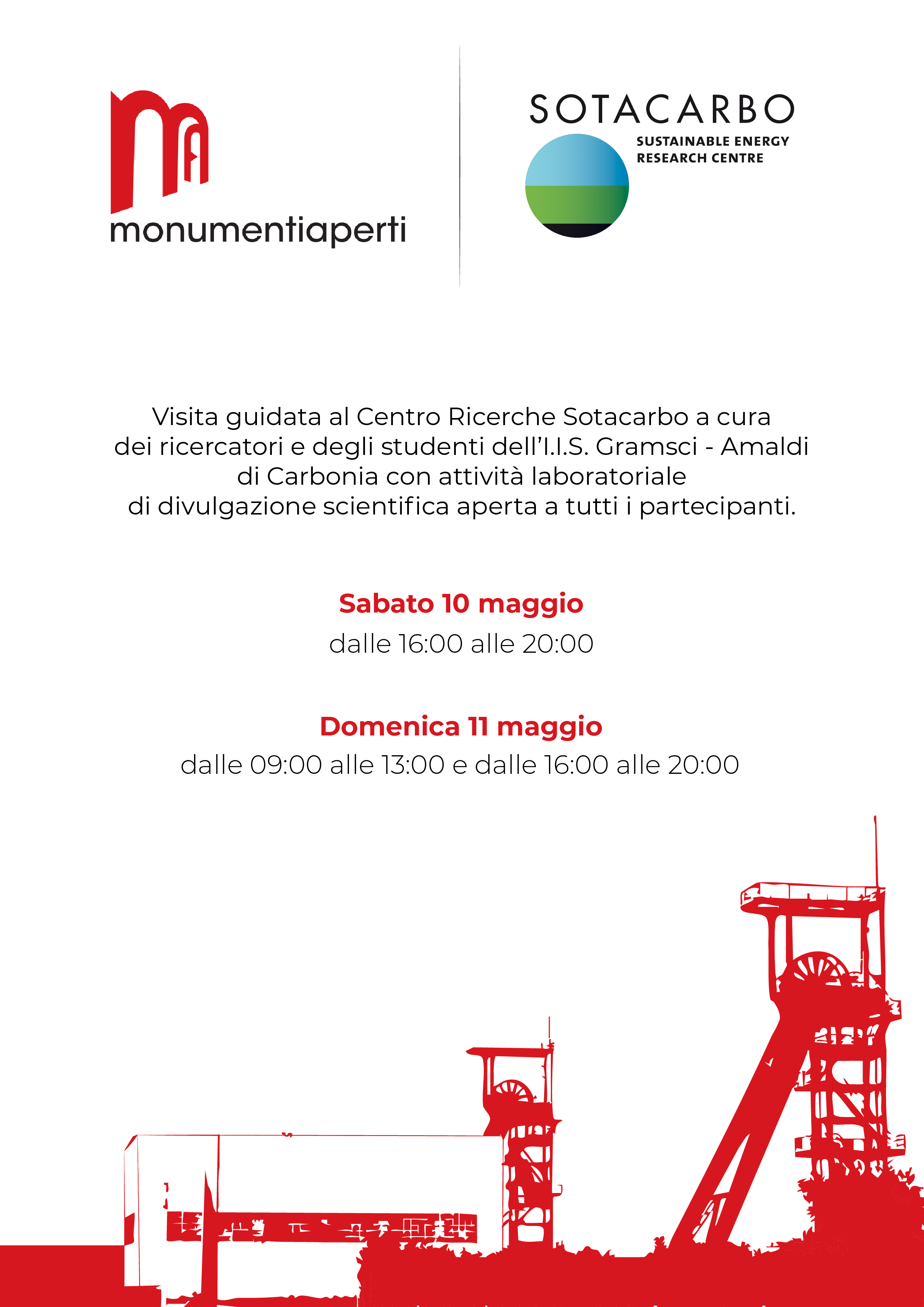 Monumenti Aperti 2025. In vetrina la ricerca "green" Sotacarbo