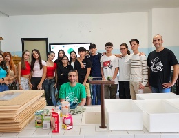 Sotacarbo researchers and students of 3ALC of the Gramsci-Amaldi institute in Carbonia Sotacarbo researchers and students of 3ALC of the Gramsci-Amaldi institute in Carbonia