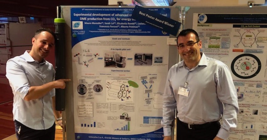 Mauro Mureddu e Alberto Pettinau (Sotacarbo) Mauro Mureddu e Alberto Pettinau (Sotacarbo)