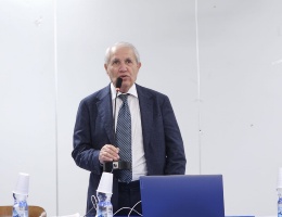 L'intervento di apertura del workshop dell'amministratore unico Sotacarbo ing. Mario Porcu L'intervento di apertura del workshop dell'amministratore unico Sotacarbo ing. Mario Porcu