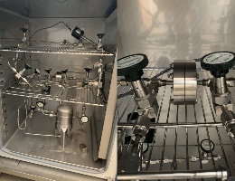 Membrane permeometer for CO2 separation Membrane permeometer for CO2 separation